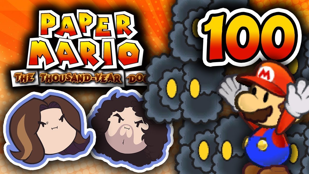Paper Mario TTYD: The Grumpy Gamer Show - PART 100 - Game Grumps