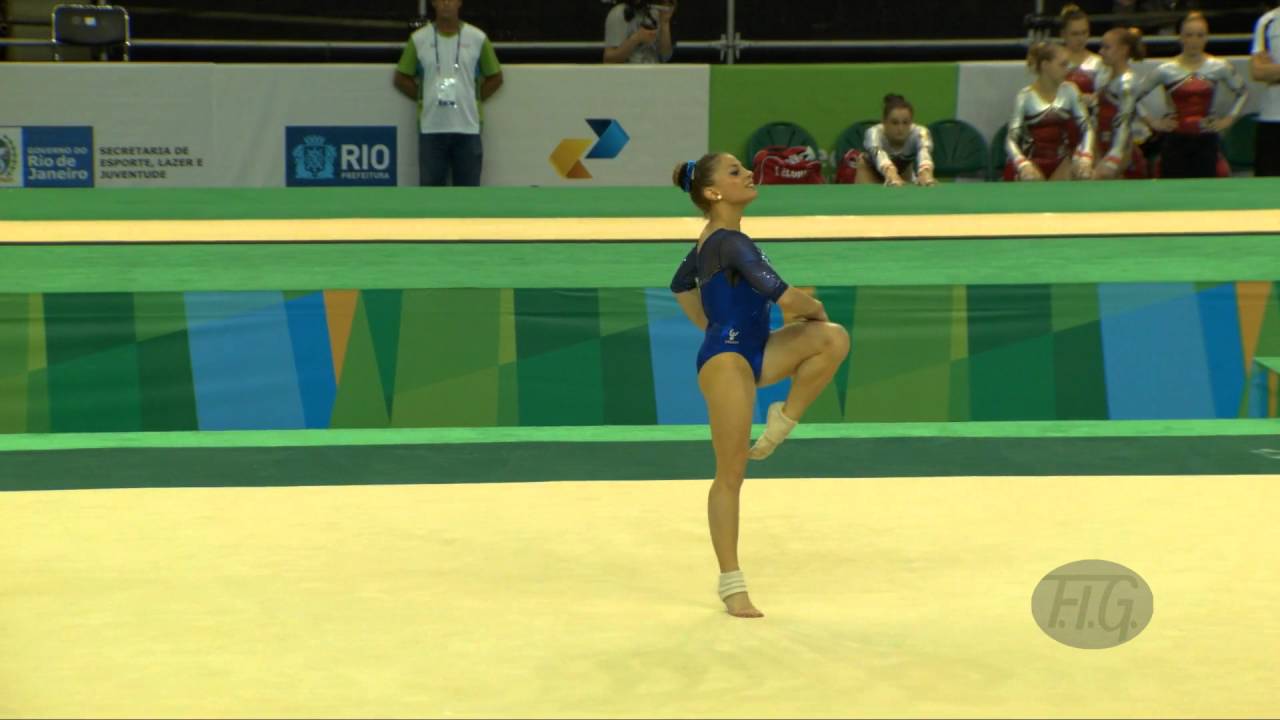 MORI Lara (ITA) - 2016 Olympic Test Event, Rio (BRA) - Qualifications Floor Exercise