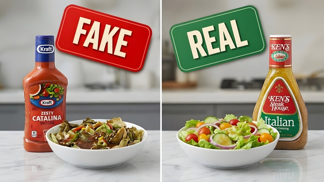 This Is NOT Real Salad Dressing (Even Though You Pour It On Your Salad)