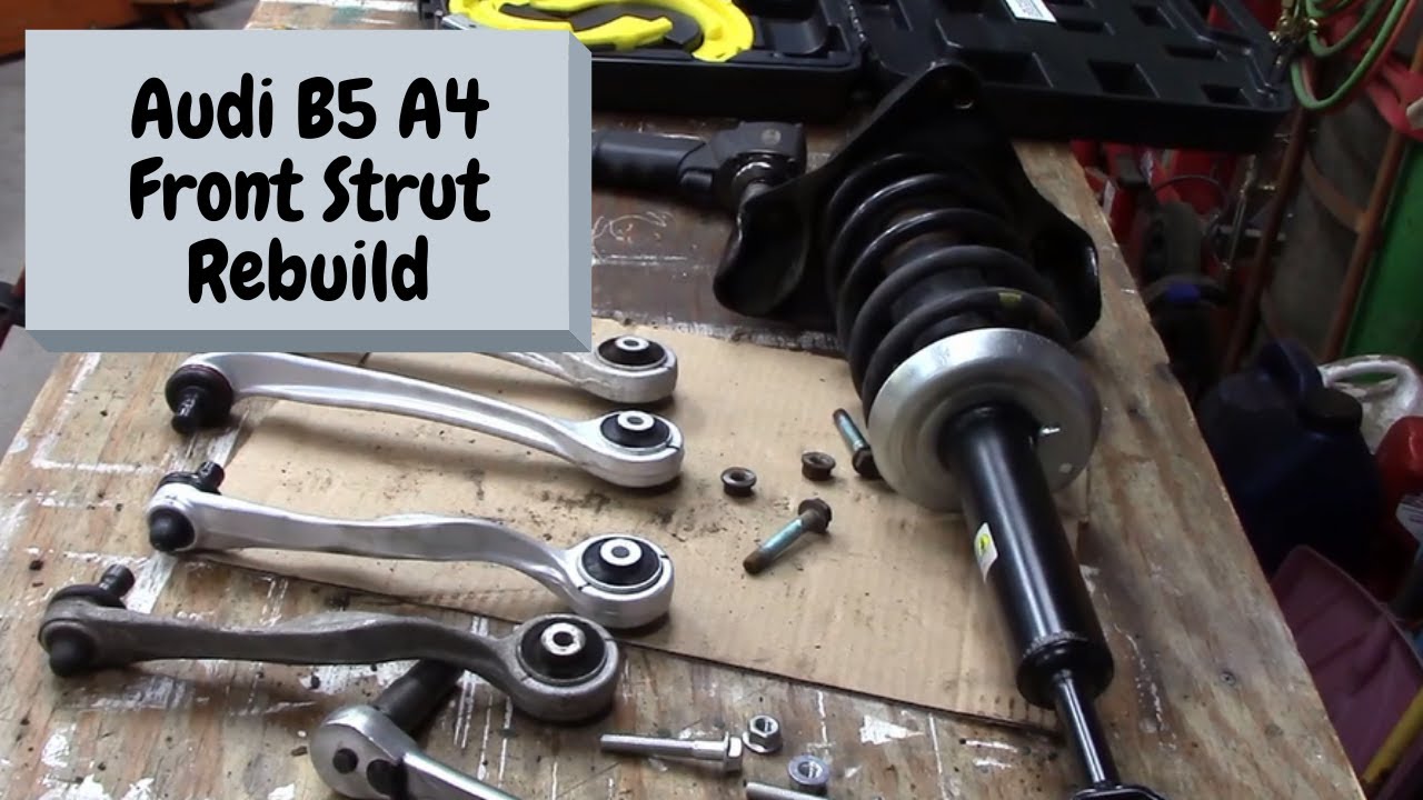 Rebuilding an Audi B5 A4 front strut