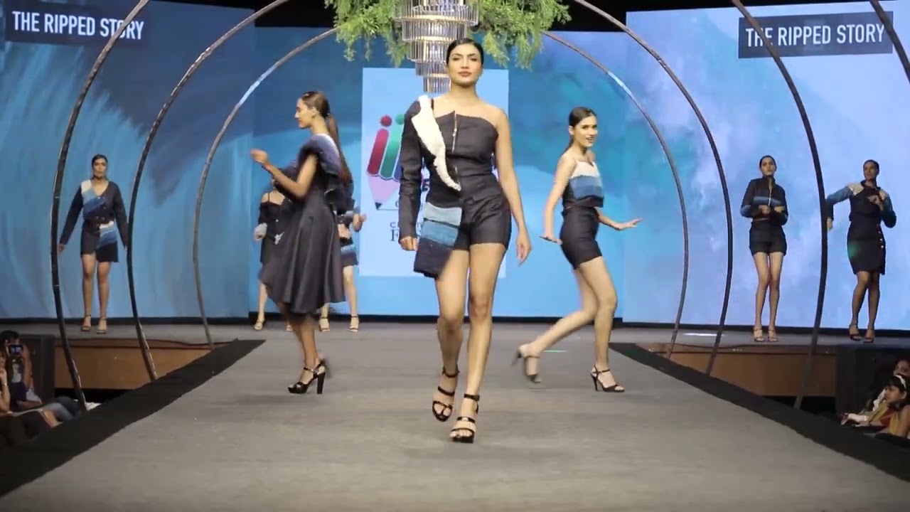 CREATIVE FASHION EVE-2022|| The Ripped Story | fashion Show in Surat
