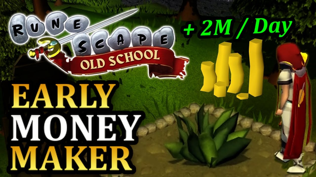Лучший способ заработать деньги в OSRS на ранних этапах игры &mdash; до 2,2 млн в день! (Руководство по...