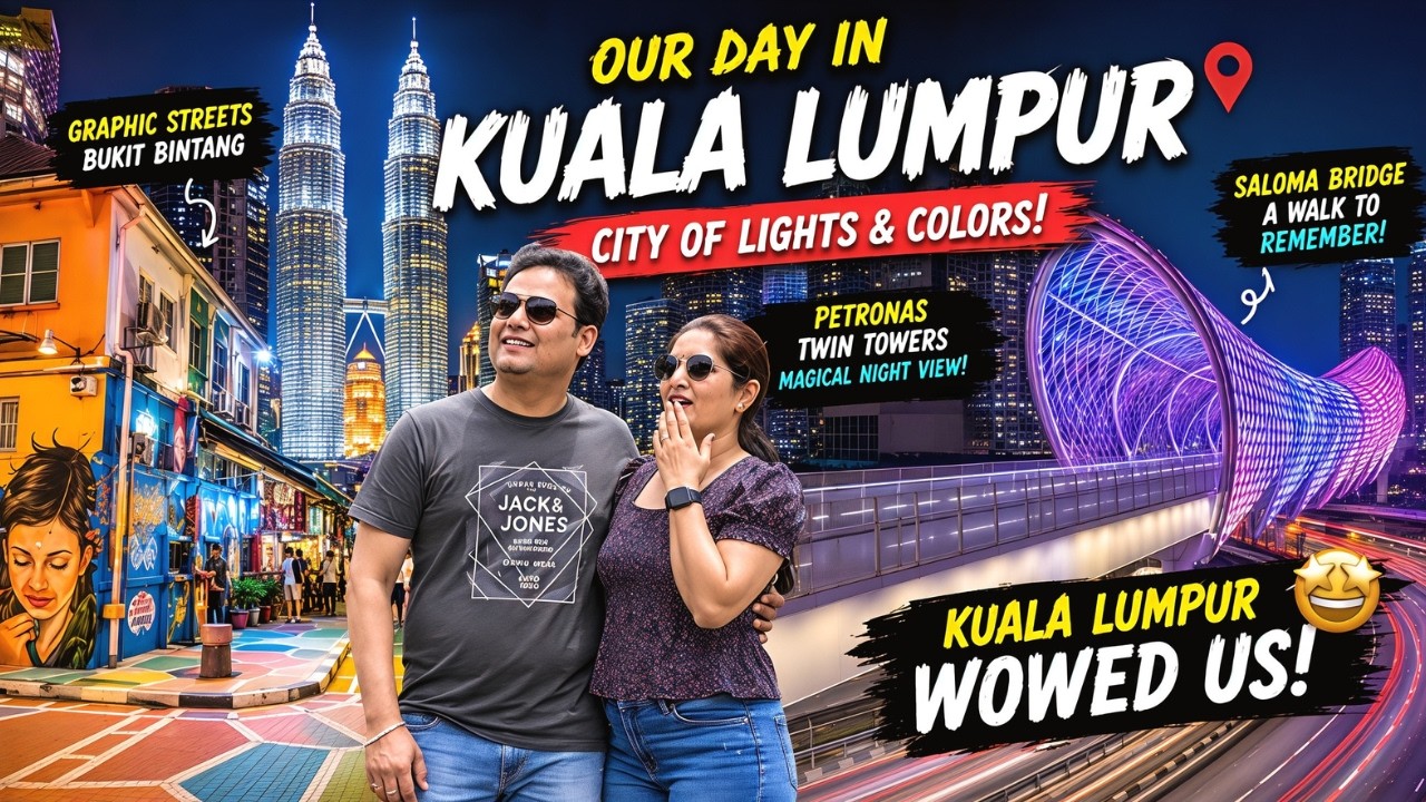 Don't Miss Out on the Breathtaking KUALA LUMPUR SKYLINE at Night