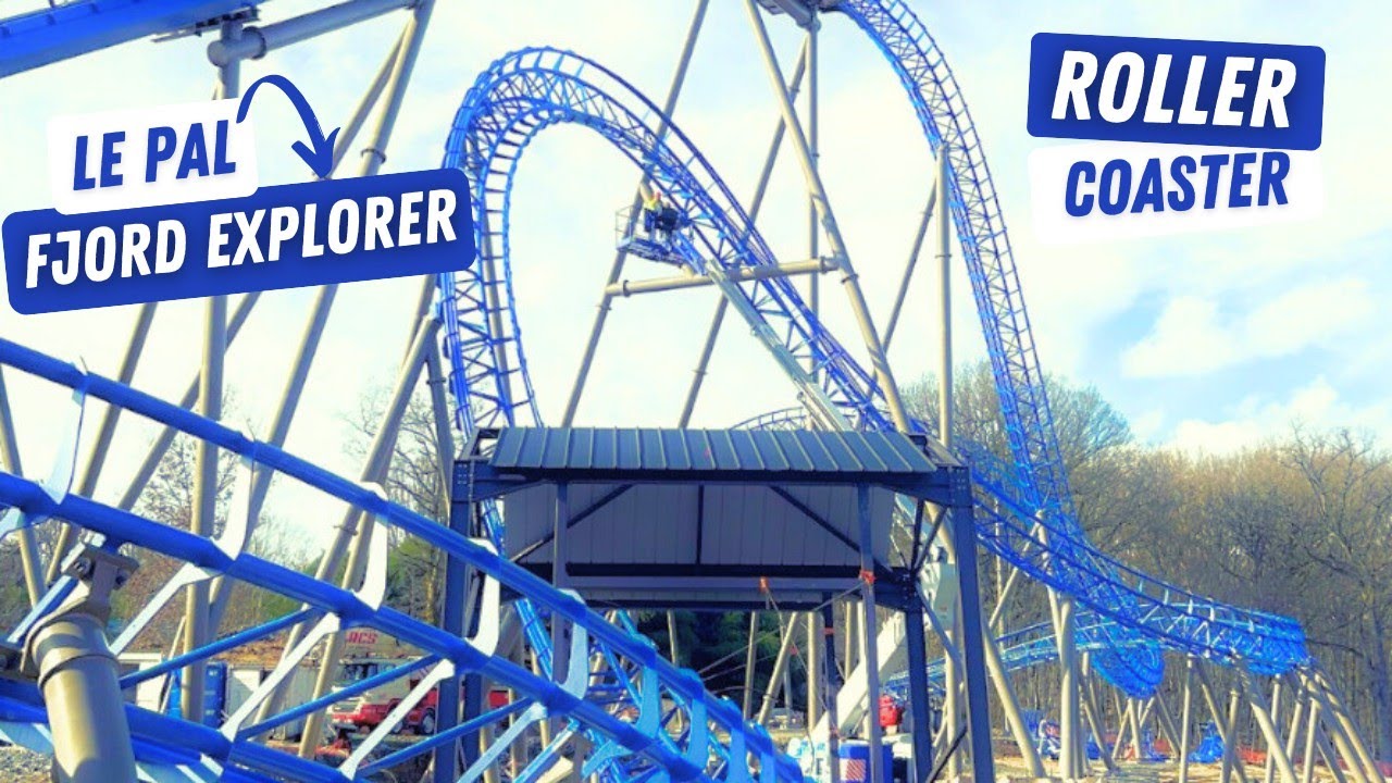 🎢Fjord Explorer : le second WATER COASTER de France | nouveauté Le Pal - EDB World #200