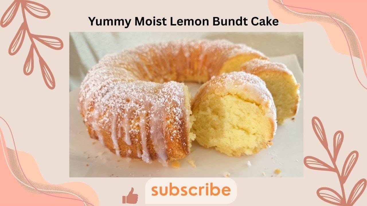 Знаменитый рецепт лимонного кекса «Бундт» от бабушки
