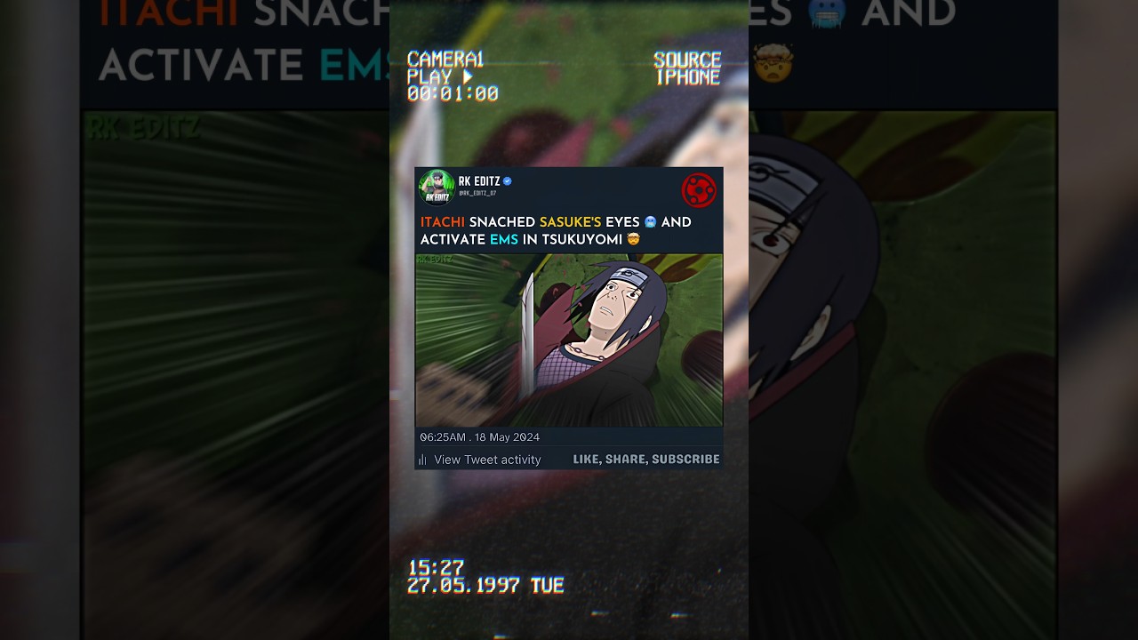 Itachi Activte EMS 🤯🥶