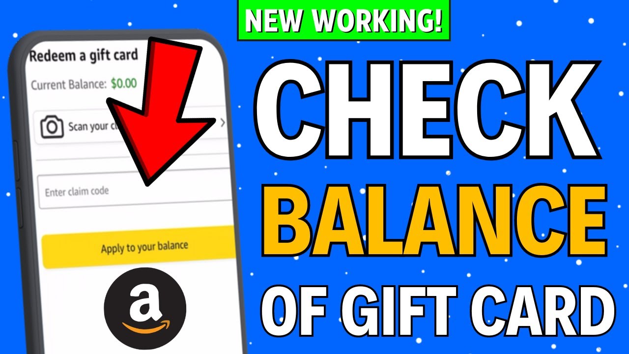 How to Check Balance of Amazon Gift Card Without Redeeming (2024)