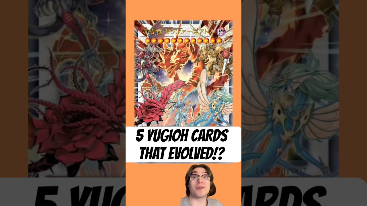 5 карт Yu-Gi-Oh!, которые эволюционировали!?