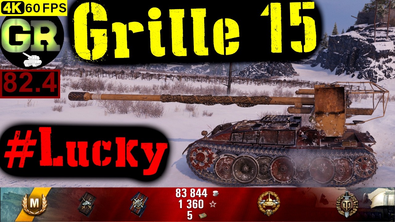82_World of Tanks Grille 15 WoT Replay - 6 Kills 9.1K DMG(Patch 1.4.0)
