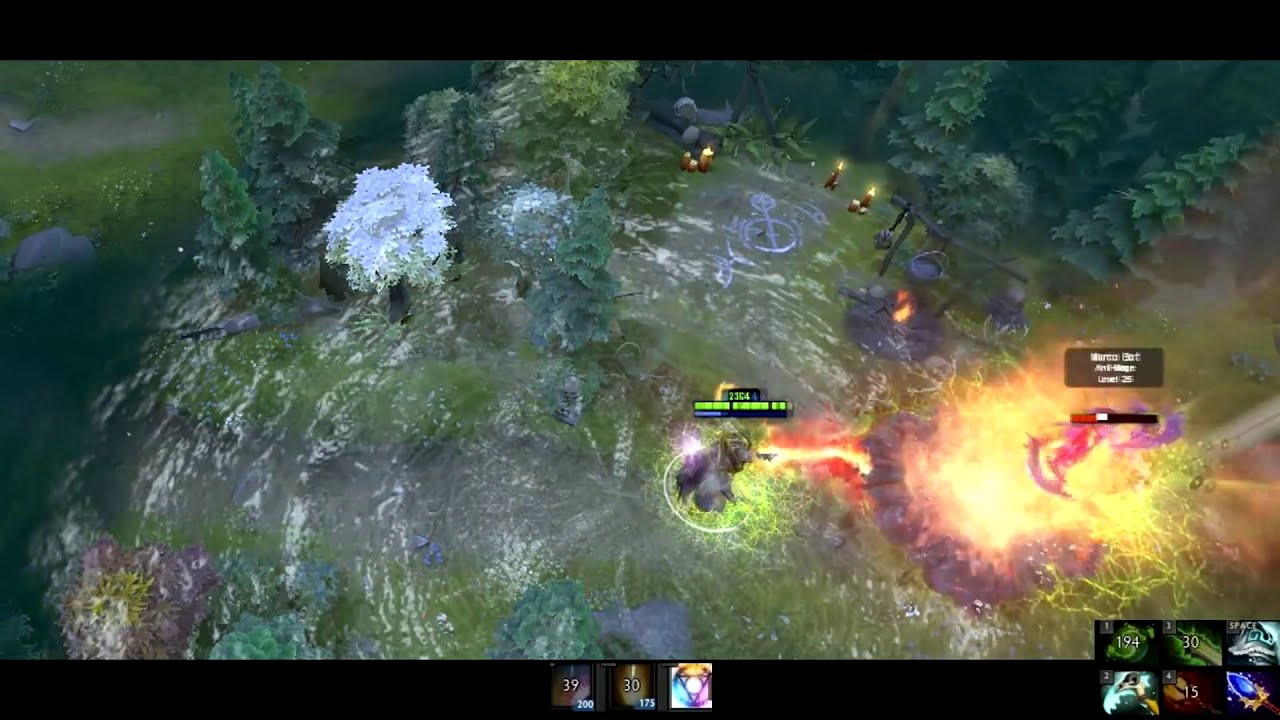 Dota 2 - Invoker Refresher Combo 17 Skills
