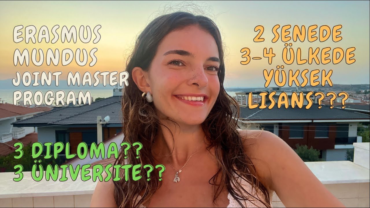 Gezerek Yüksek Lisans Yapmak | Yurtdışında BURSLU Master | Erasmus Mundus Joint Master Program 🎓