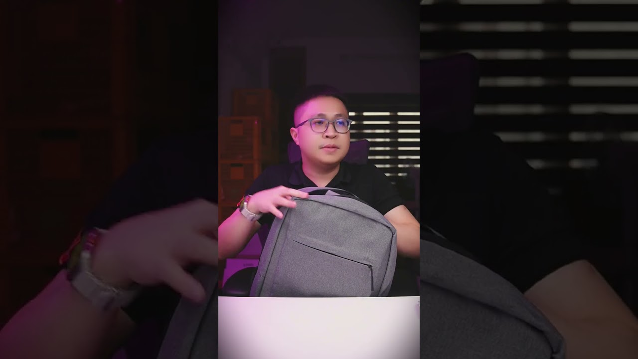 Balo laptop chống nước nhẹ, chống sốc HUAW Swift | Lỗ Vũ