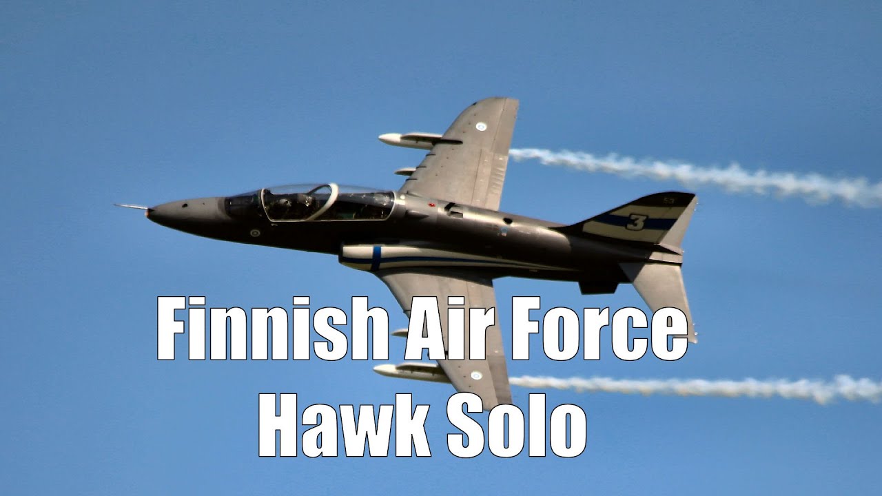 Finnish Air Force BAE Hawk Solo Airshow - Sunday - Kauhava 2025