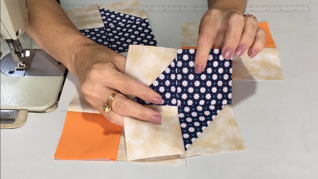 Incrível BLOCO de PATCHWORK Lindo Super Fácil e Rápido de COSTURAR para Colchas