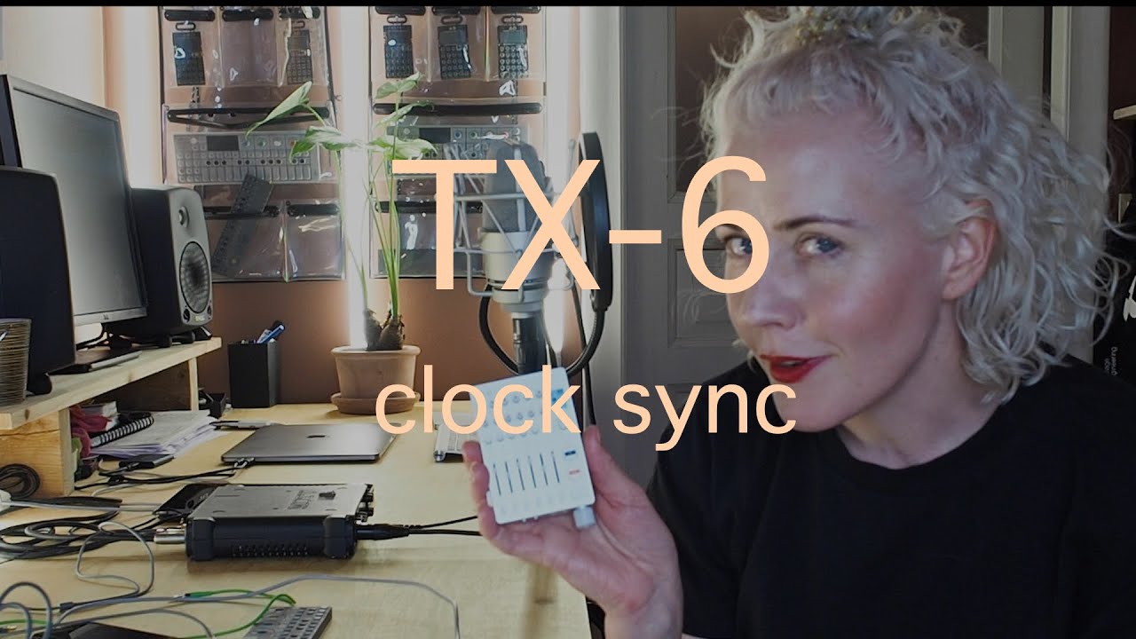 TX-6 clock sync tutorial