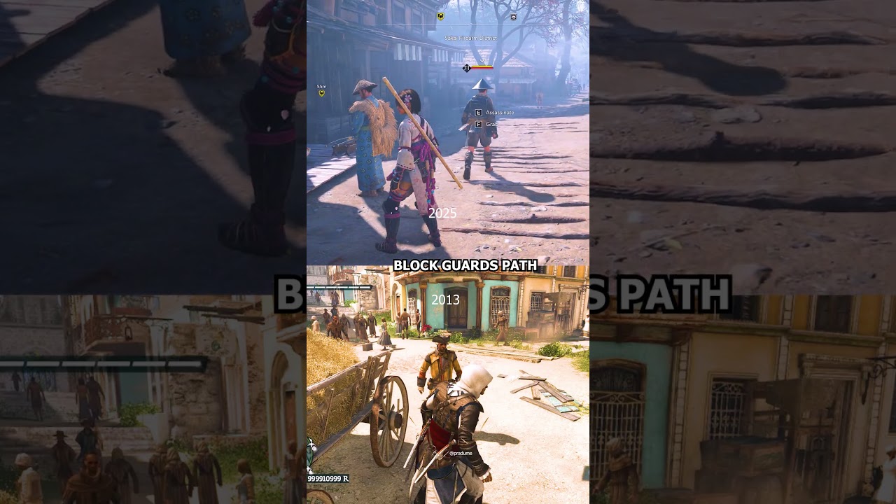 Assassin Creed Shadows Assassin Creed Black Flag Block Guard Path 