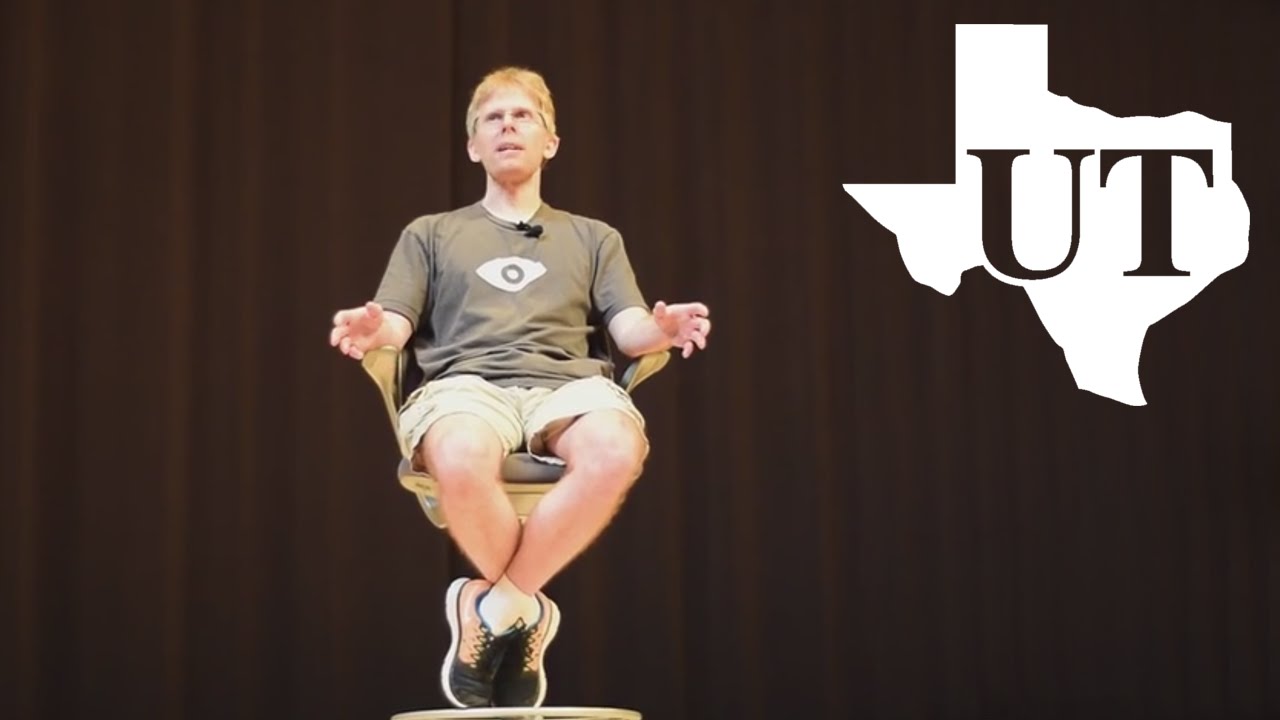 2015 UT Dallas - John Carmack on VR (Official Full)