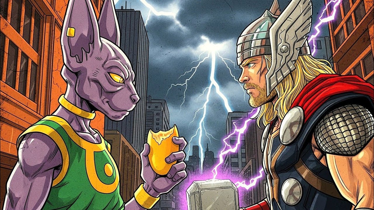 What If Beerus Entered the Marvel Universe? God of Destruction vs Galactus