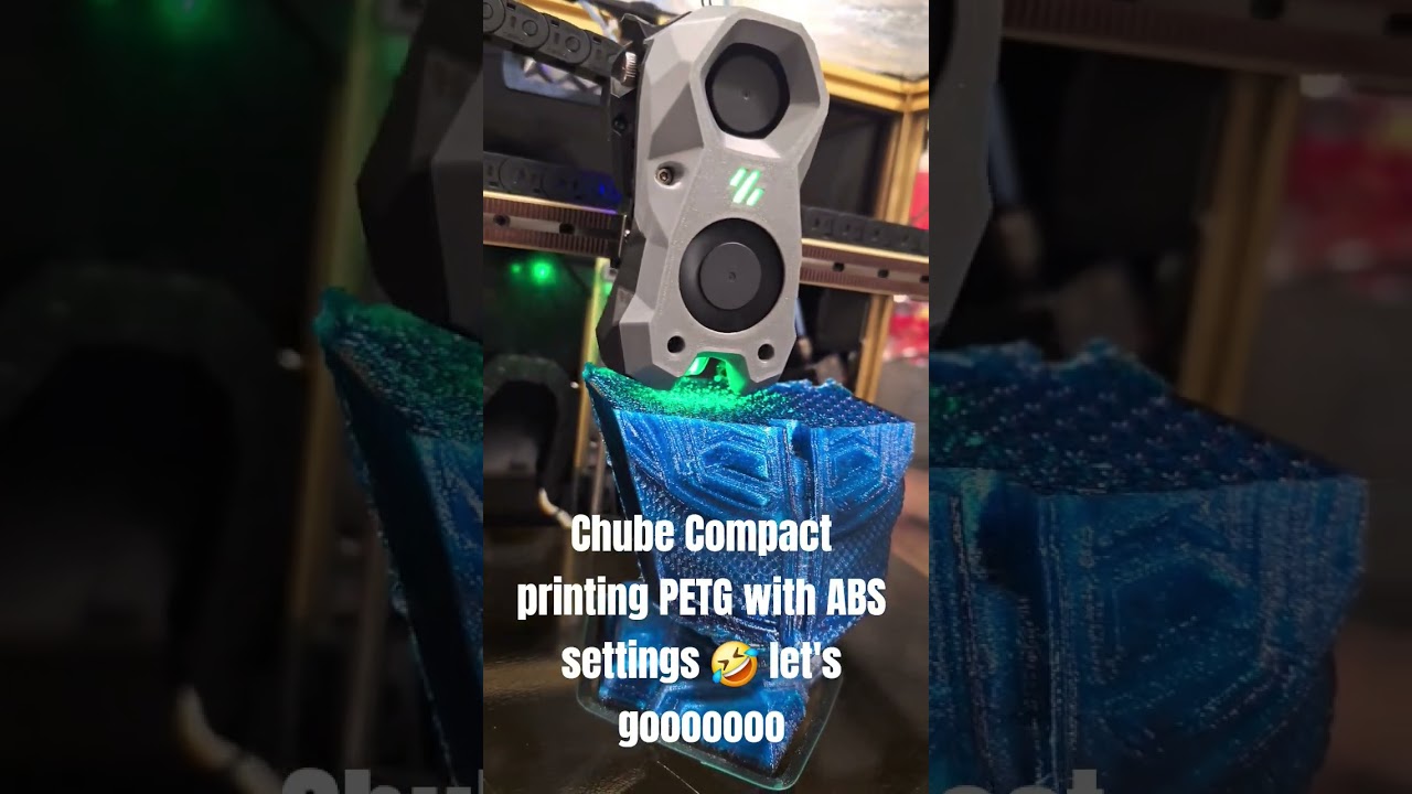 Chube Compact NOMS PETG with ABS Print Profile!! 
