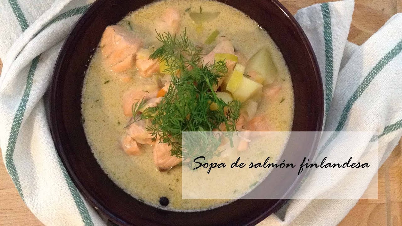Sopa de salmón finlandesa | Lohikeitto | Receta en español