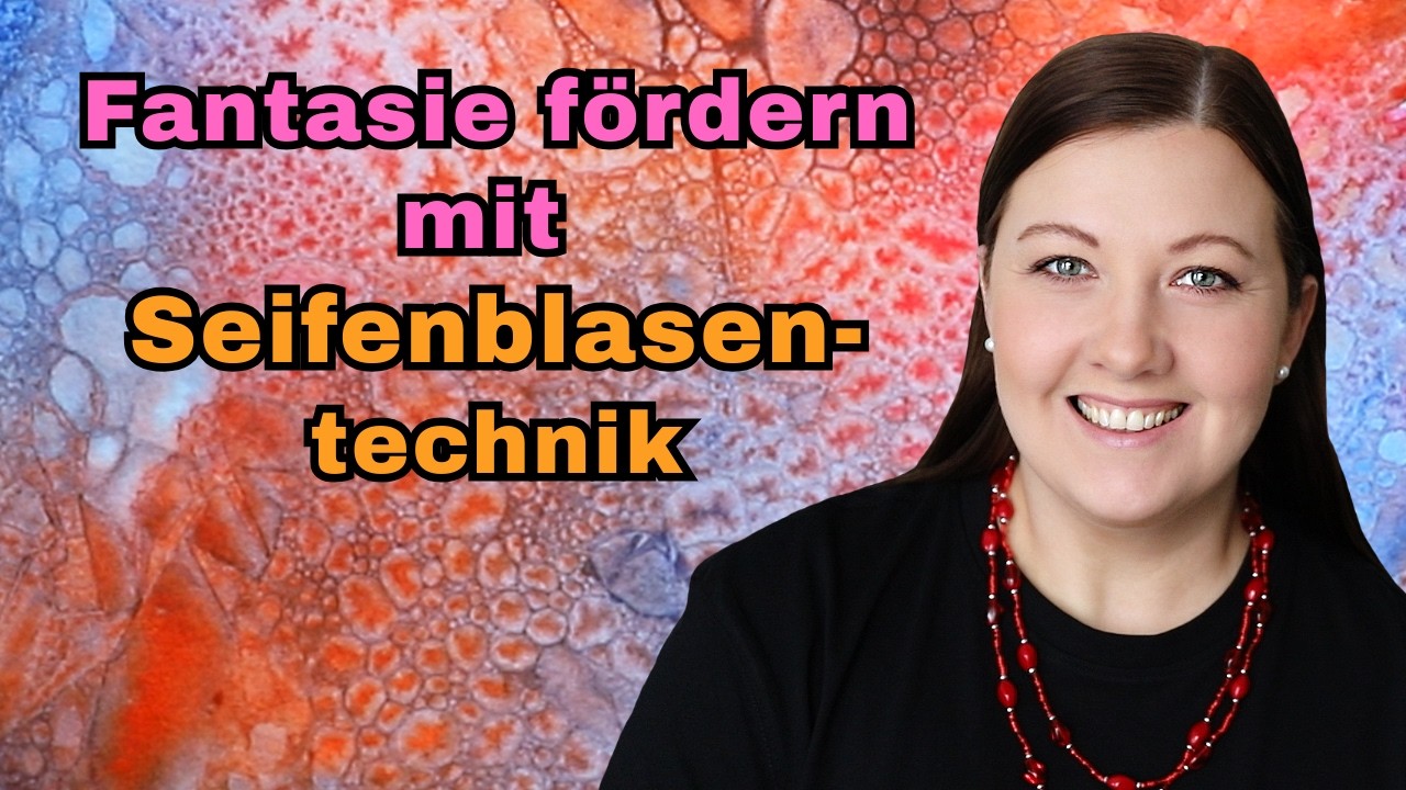Unglaublich, was mit Seifenblasen & Aquarell möglich ist! | Seifenblasentechnik in Aquarellmalerei