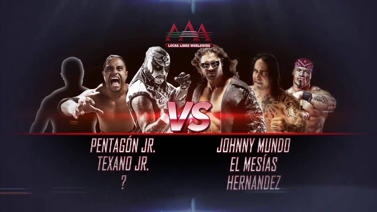 AAA Worldwide desde CDMX Garza Jr. Niño Hamburguesa & Venum vs H. Pirata, Dave The Clown & Super Fly