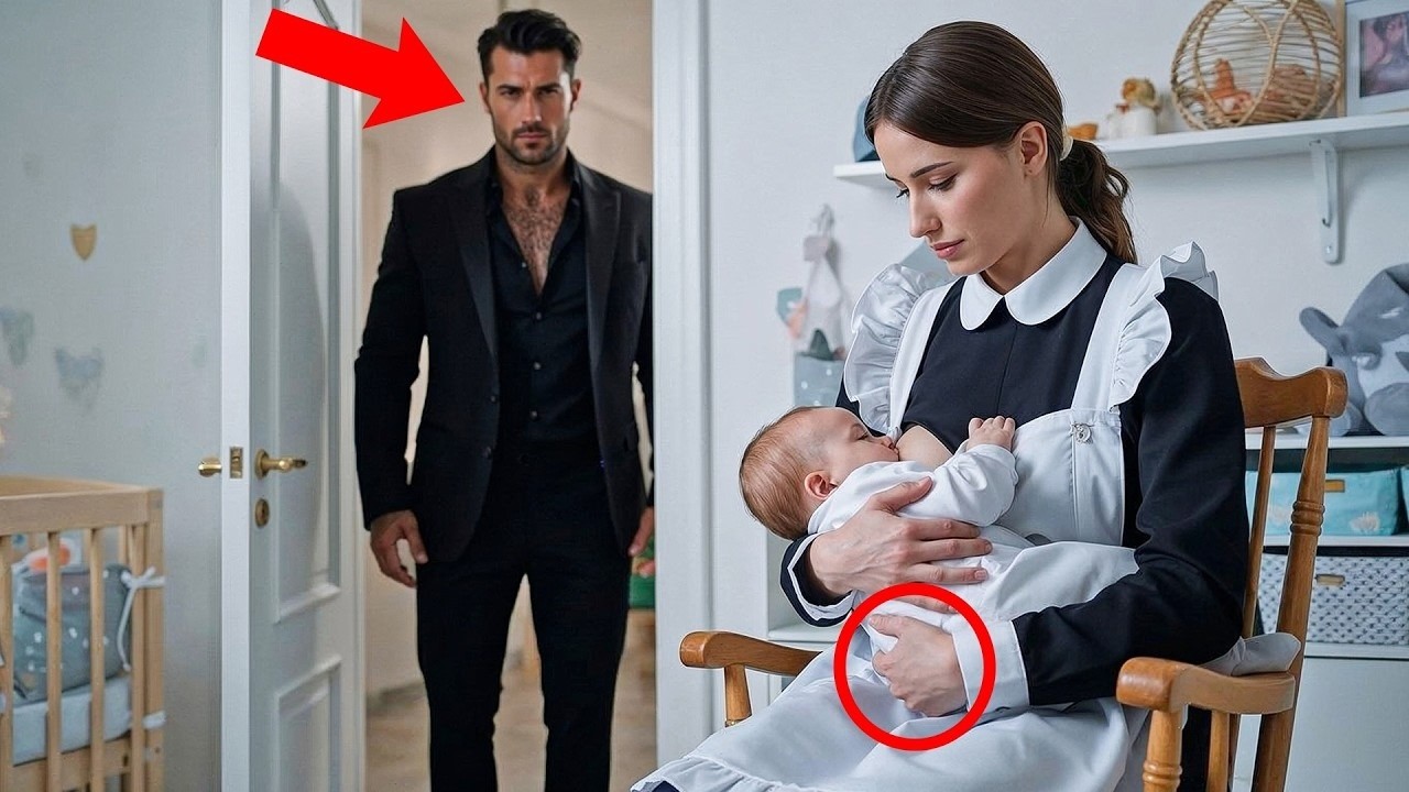 Ein verwitweter Mafia-Boss sah eine Magd sein Baby stillen – Seine Reaktion schockiert alle.