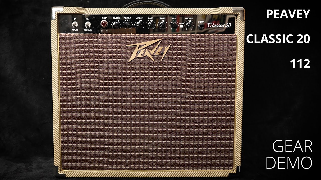 Peavey Classic 20 112 und die Geschichte der Peavey Classic Serie (Gear Demo-german)