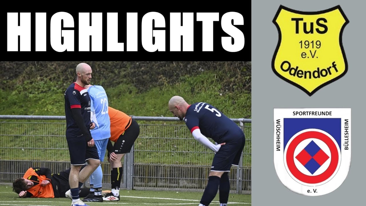 Was war denn los❓❗ TuS Odendorf - SF Wüschheim⚽️ HIGHLIGHTS