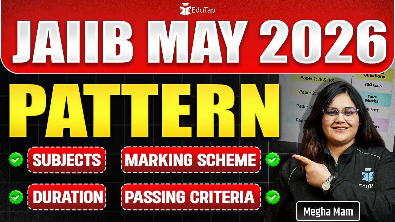 JAIIB Exam Pattern May 2026 | JAIIB Passing Criteria, Duration, Subjects & Marking Scheme