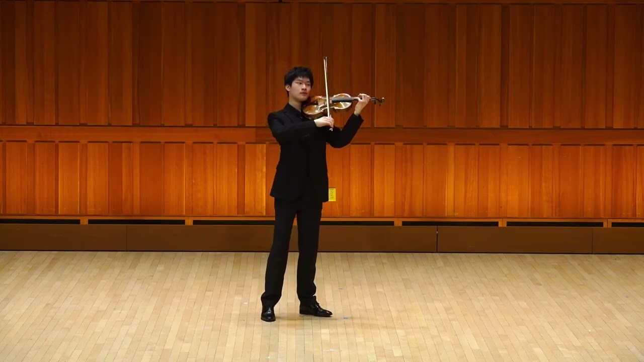Bach Violin Sonata No.3 in C Major, Fugue (BWV 1005)