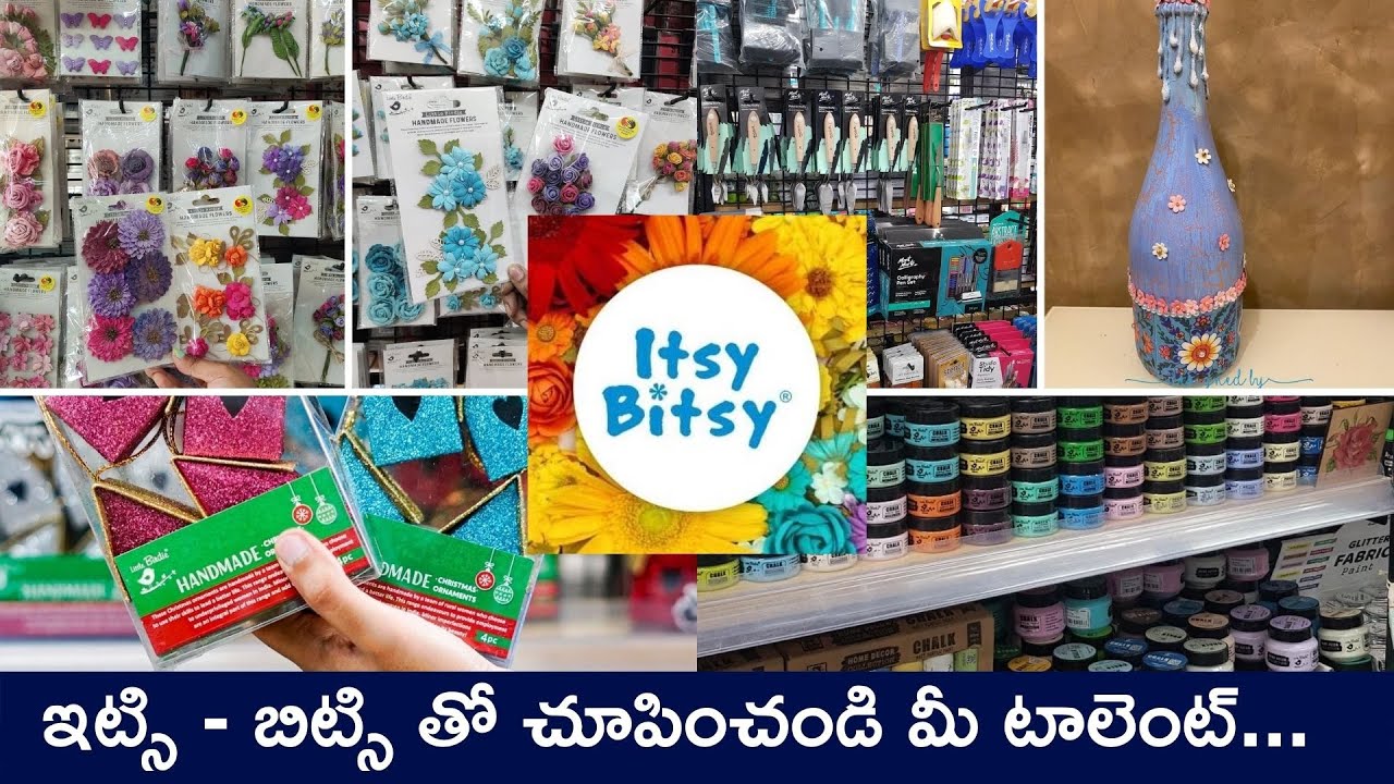 Life Style: Itsy Bitsy Hobby | Arts & Crafts Store | Craft Materials in Hyderabad | ZEE Telugu News