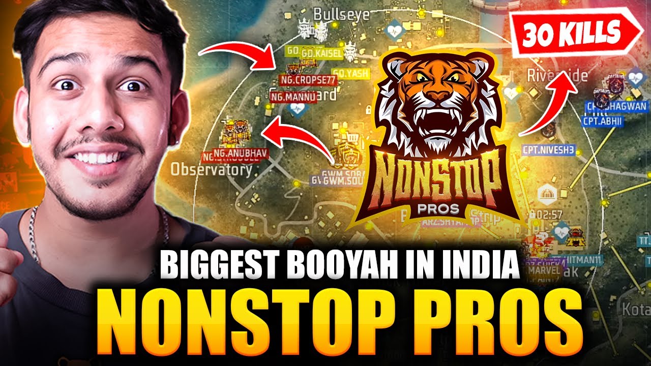 BIGGEST BOOYAH IN FFMIC 😍 How NONSTOP PROS Got 30 KILLS in #ffmic2025 😱 Online Qualifiers Analysis