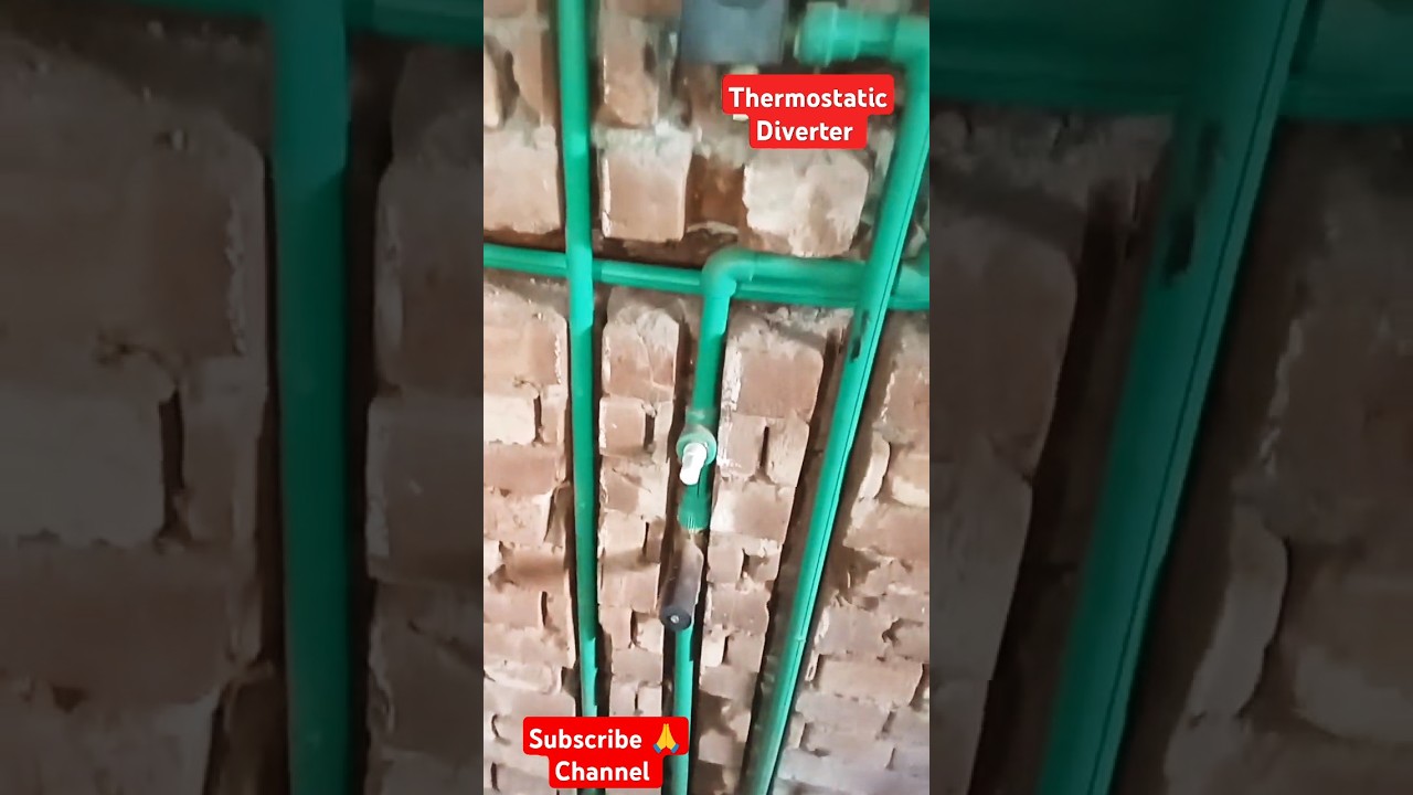 Thermostatic Diverter fitting ✅🛠️