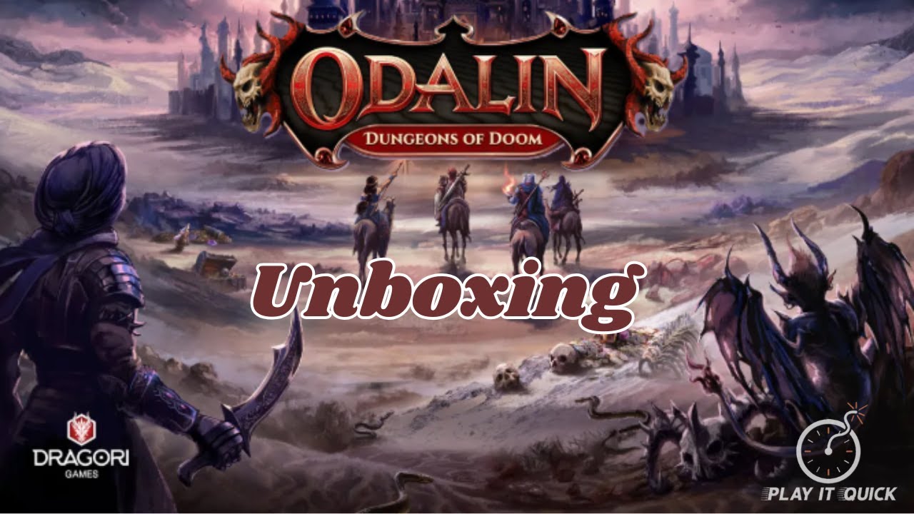 Odalin: Dungeons of Doom Unboxing! 🐉 | Episode #0