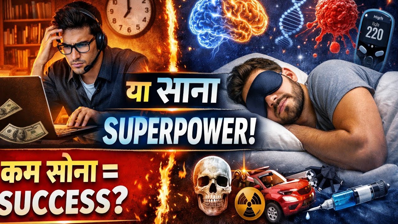 अगर आप 5 घंटे सोते हो तो ये Video तुरंत देखें | Dangerous Sleep Myth