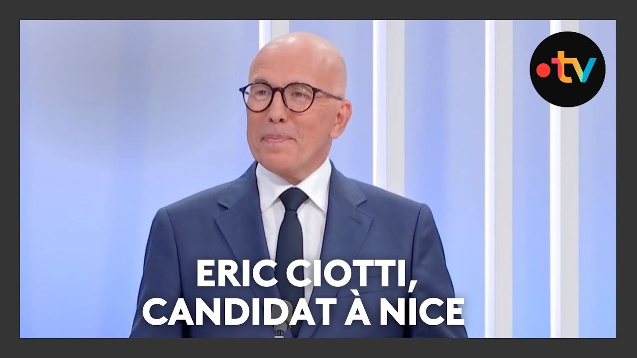 Eric Ciotti annonce sa candidature aux &eacute;lections municipales &agrave; Nice