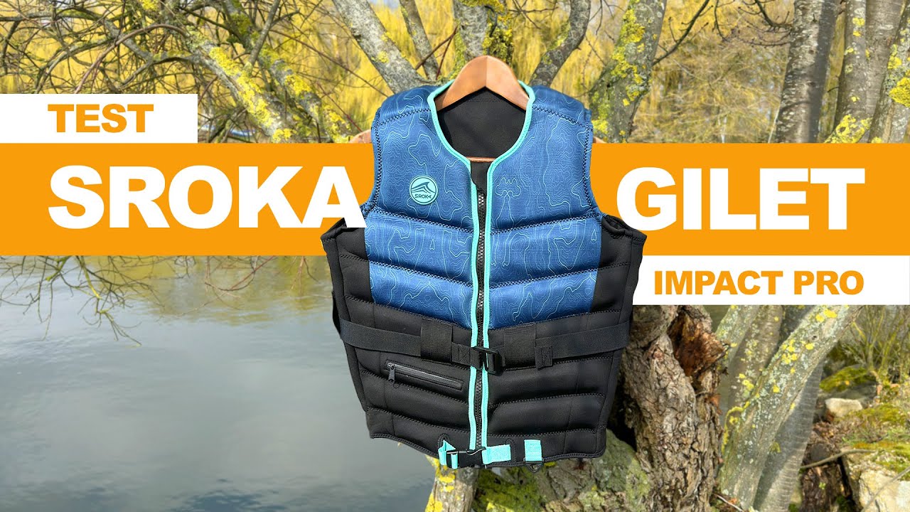 Gilet d'impact SROKA Pro pour Wingfoil, Wake et eFoil (test, avis et review)