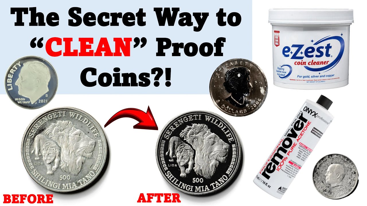 How to Restore Cloudy and PVC Damaged Proof Coins?