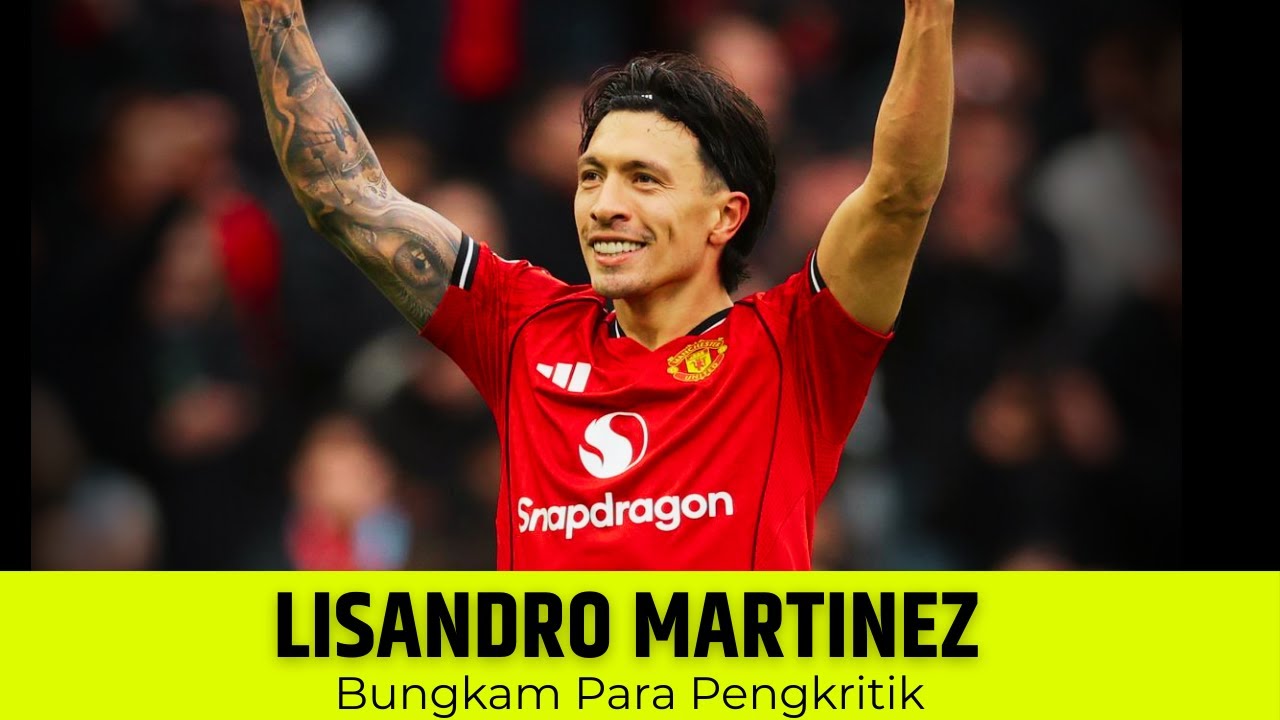 LISANDRO MARTINEZ Benar-benar Menjinakan Haaland!