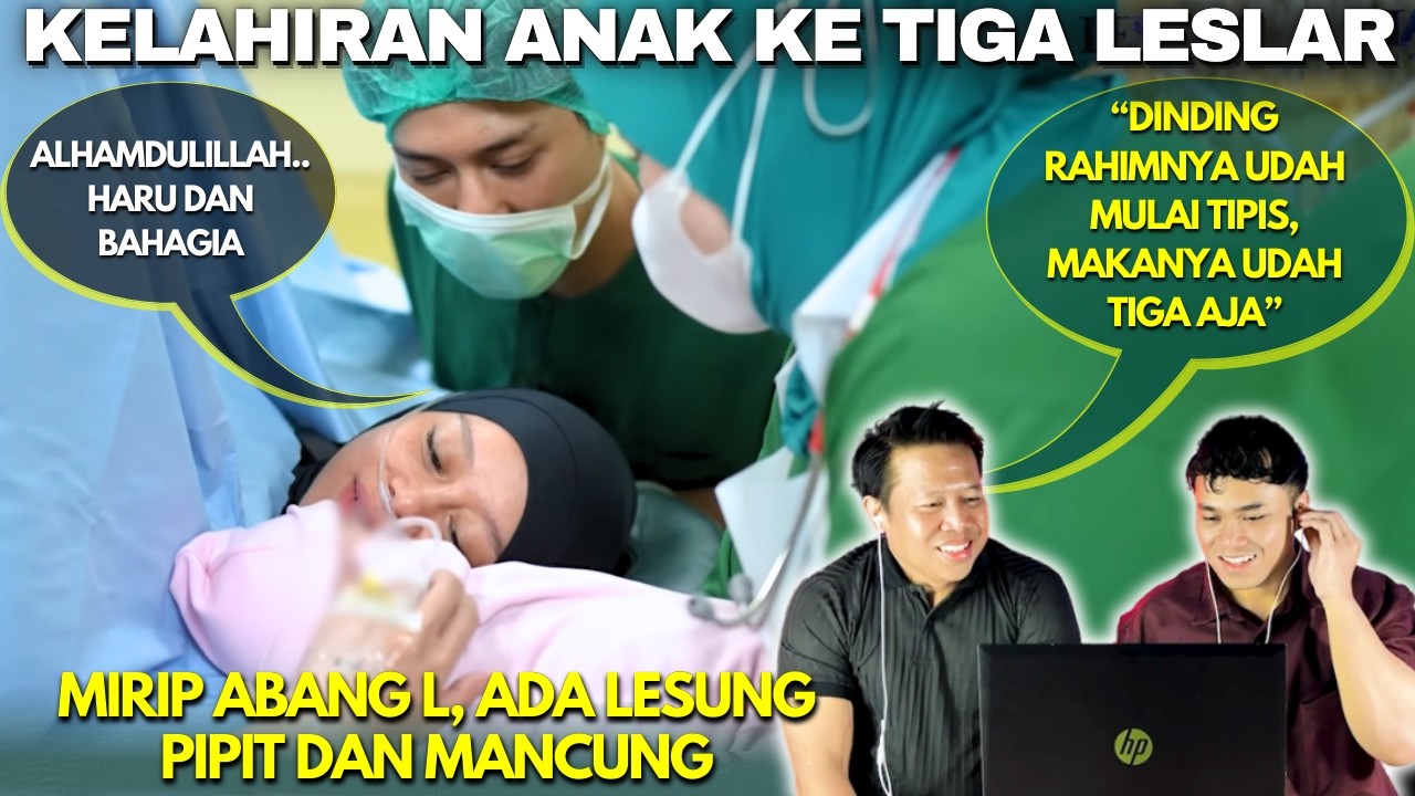 Reaction Lahiran Lesti Anak ke Tiga Mirip Abang L dan Hidung Mancung, Penuh Haru dan Bahagia