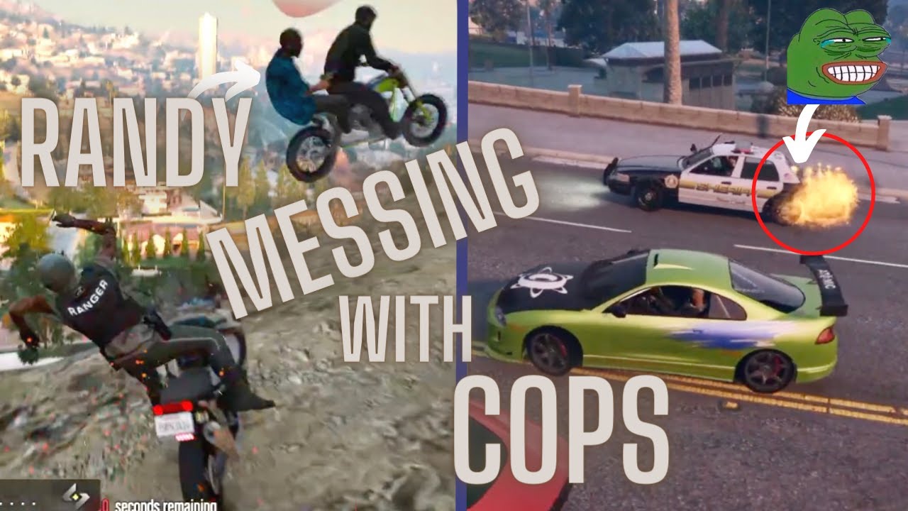 Randy Bullet MESSING WITH COPS (compilation + multiple POVs)