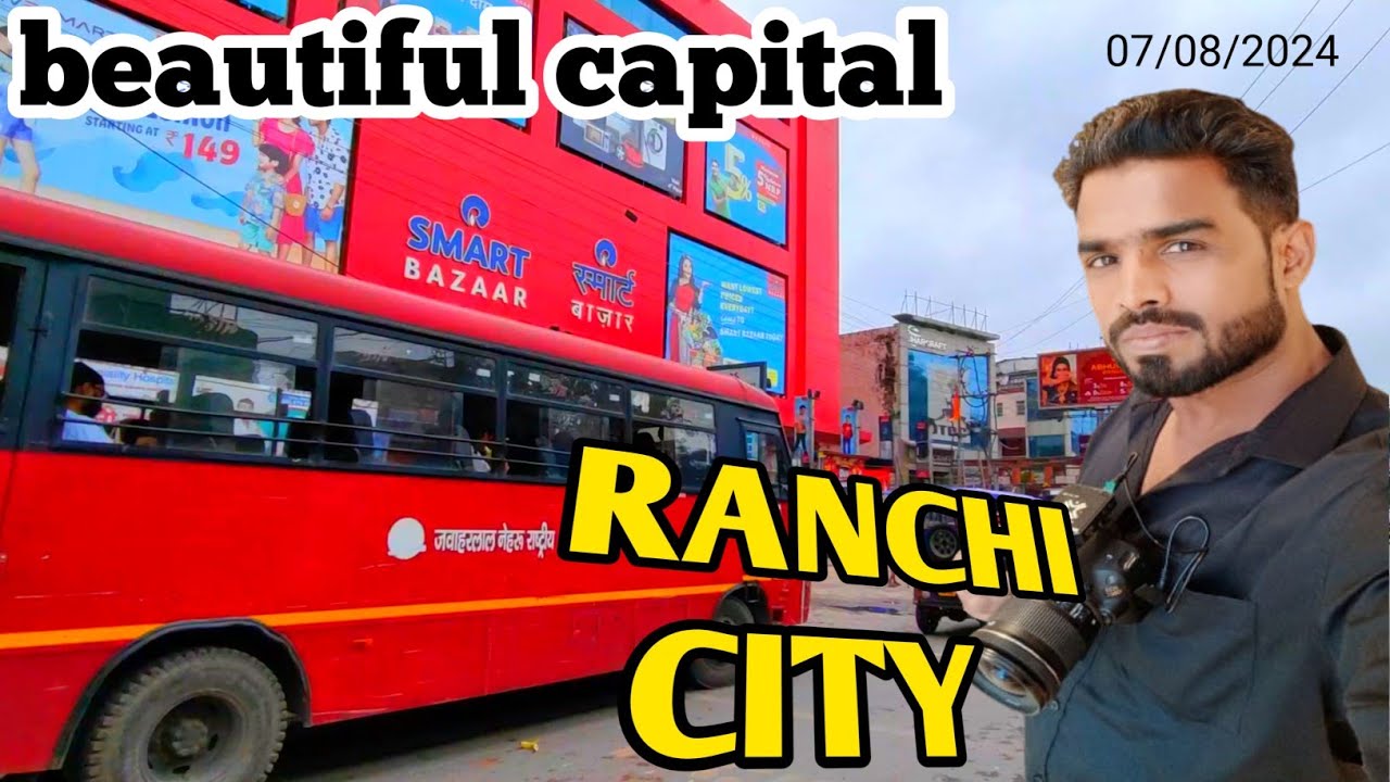 🔥Ranchi city | beautiful capital of Jharkhand Informative video 2024