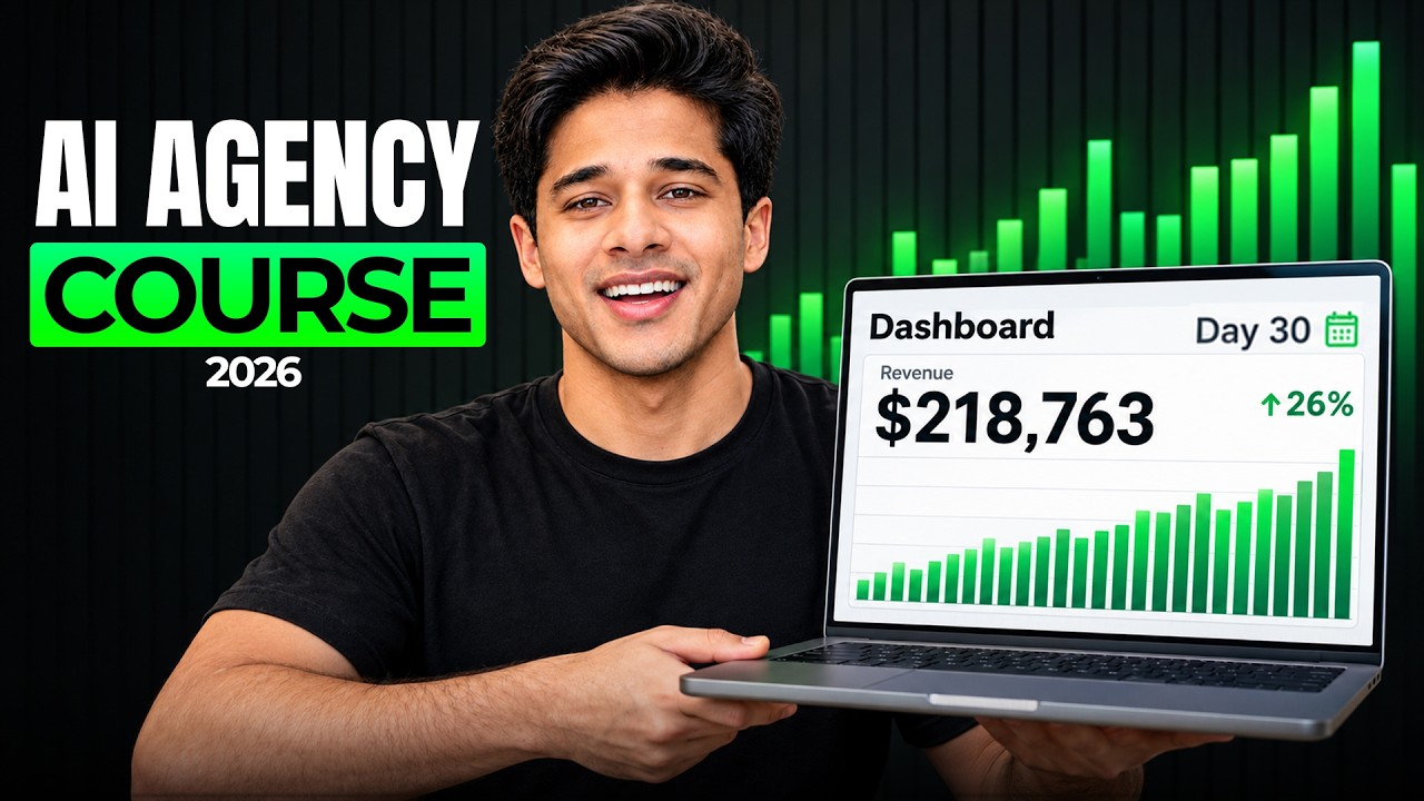 How to Start an AI Automation Agency in 2026 (Full Course: Zero to First Client)