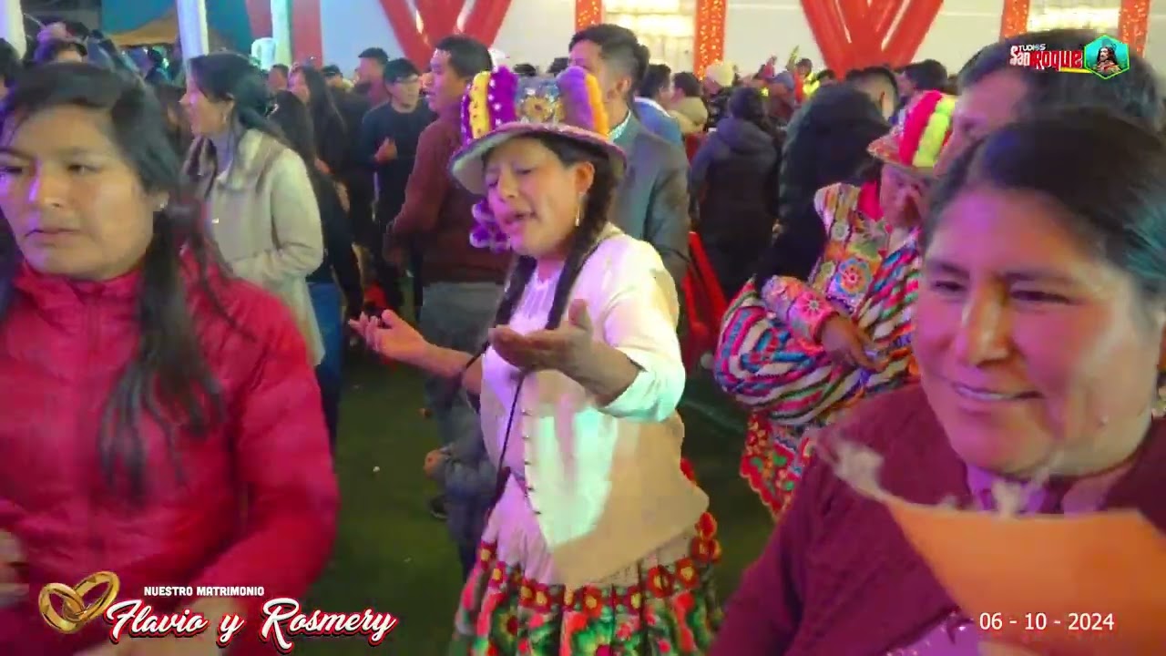 SUR ANDINO - en vivo matrimonio de Flavio & Rosmery  - Espinar - Cusco 