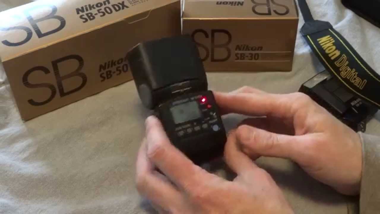 Nikon Flash SB-50 DX and SB 30 Speedlights Review