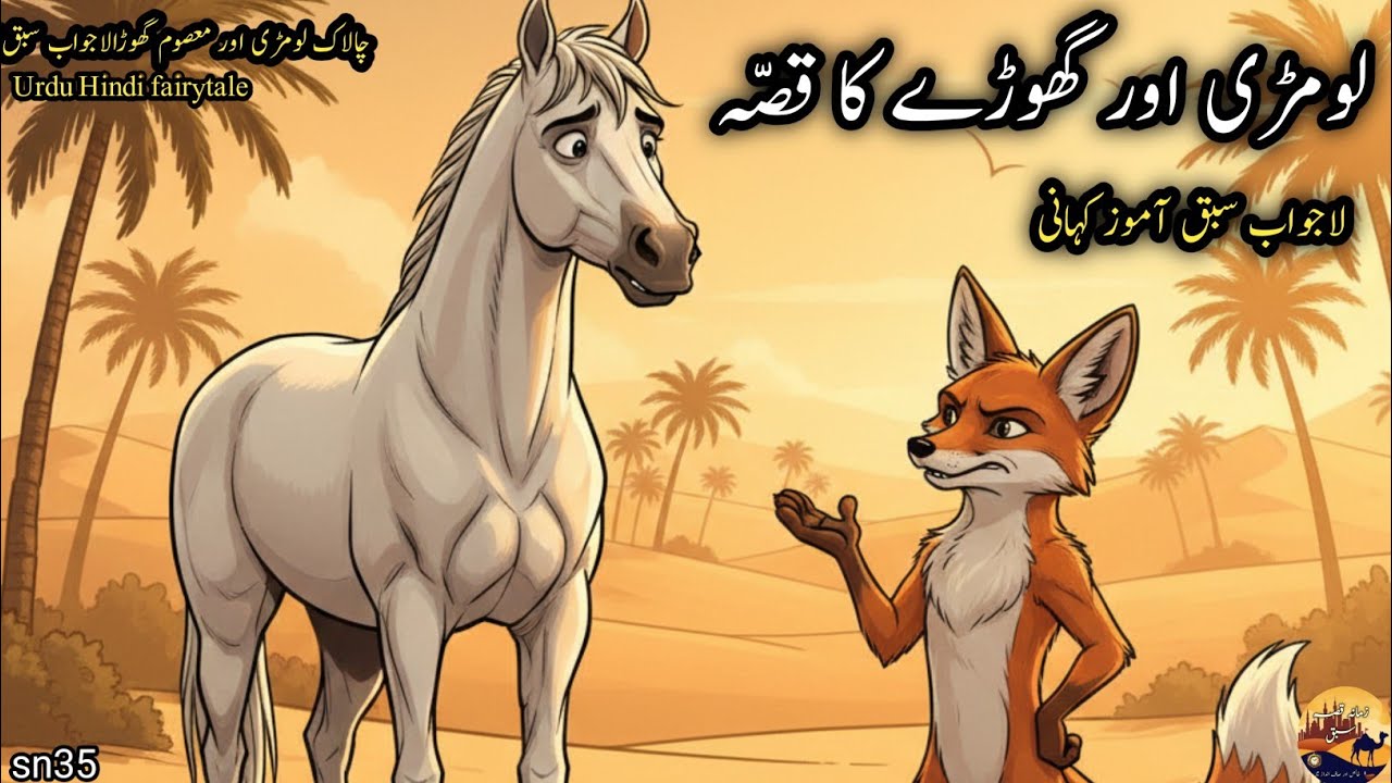 Lomri Aur Ghore ka Qissa |لومڑی اور گھوڑا| Emotional Moral Story  | Dil Chu Lenay Wali Kahani 