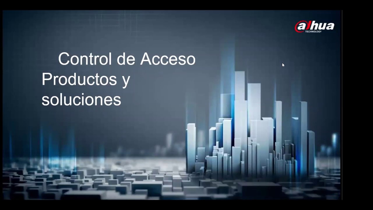 Webinar sobre Control de Acceso Dahua