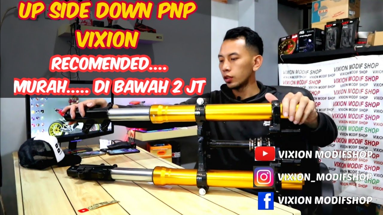 rekomendasi shock up side down  pnp vixion murah berkwalitas - Usd vixion xabre r15 mt15