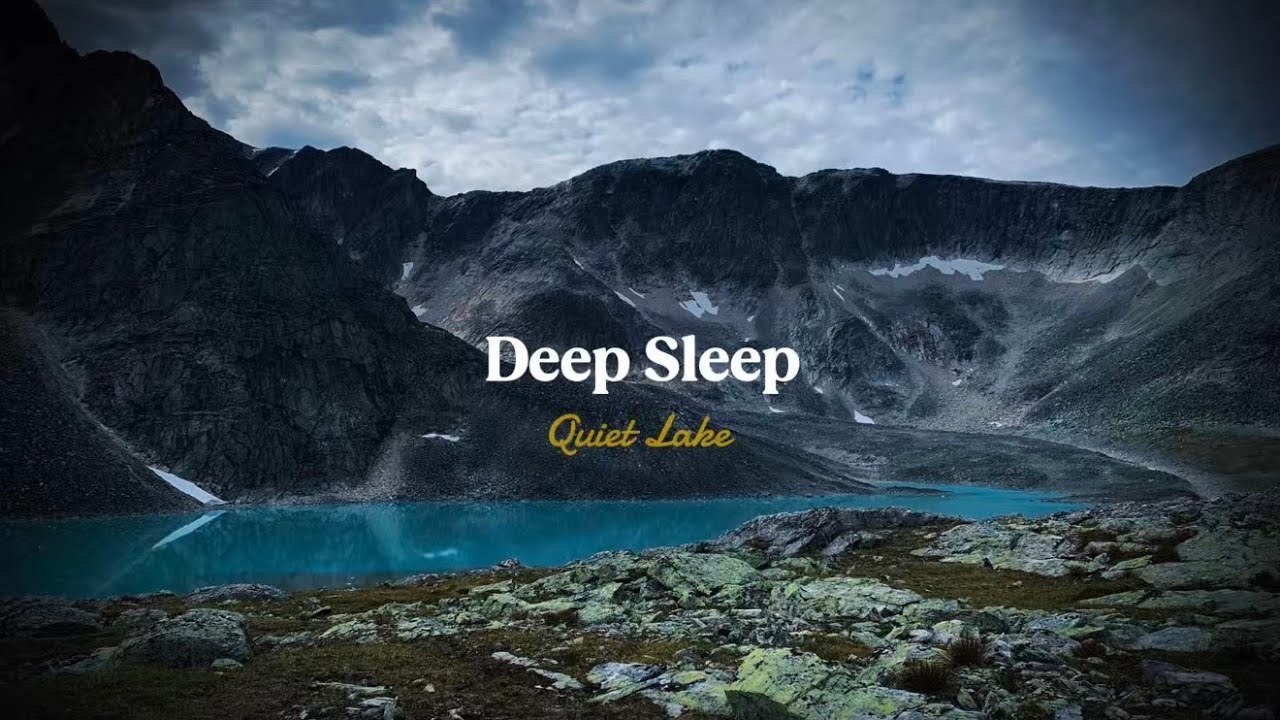 Deep Sleep Nordic Lake 🌙 | Calm Night Forest Sounds (6 Hours)